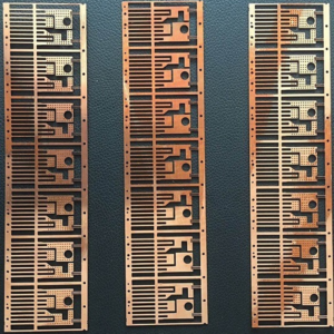 Golden Plating Stamped Lead Frame for IC Industry1