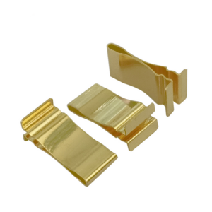 OEM Gold-Plated Metal Clips for Electronic Communication Systems1